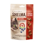 Bezzbożowa przekąska dla kota Shelma z wołowiną i jagodą 60 g